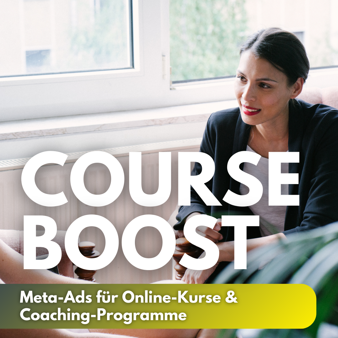 Course Boost – Meta-Ads für Online-Kurse & Coaching-Programme